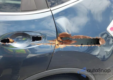 2015 Nissan Rogue Sv z USA, uszkodzony, nr VIN KNMAT2MT0FP537947